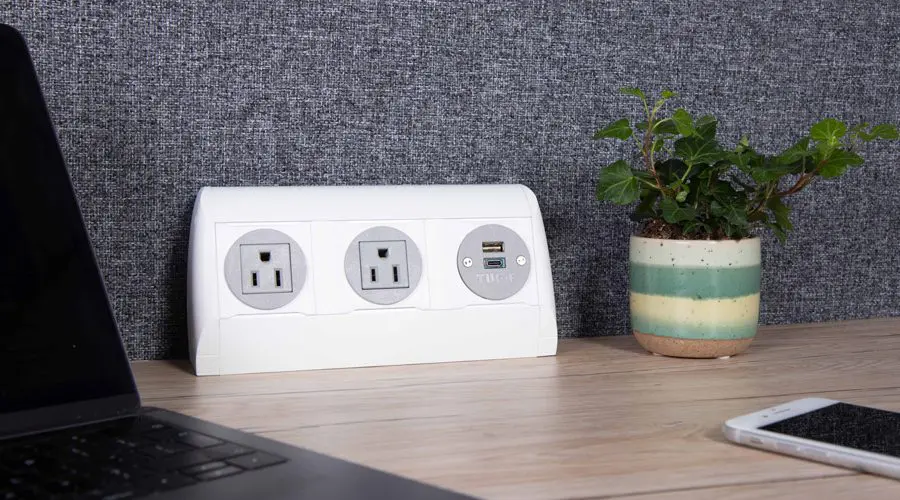 on surface, nema and USB fast charger