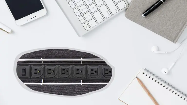 Desk power, below surface power, Nema sockets