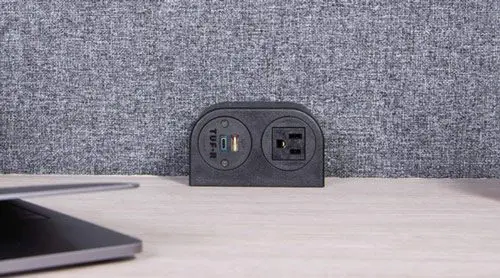 on surface nema socket power unit with usb charger