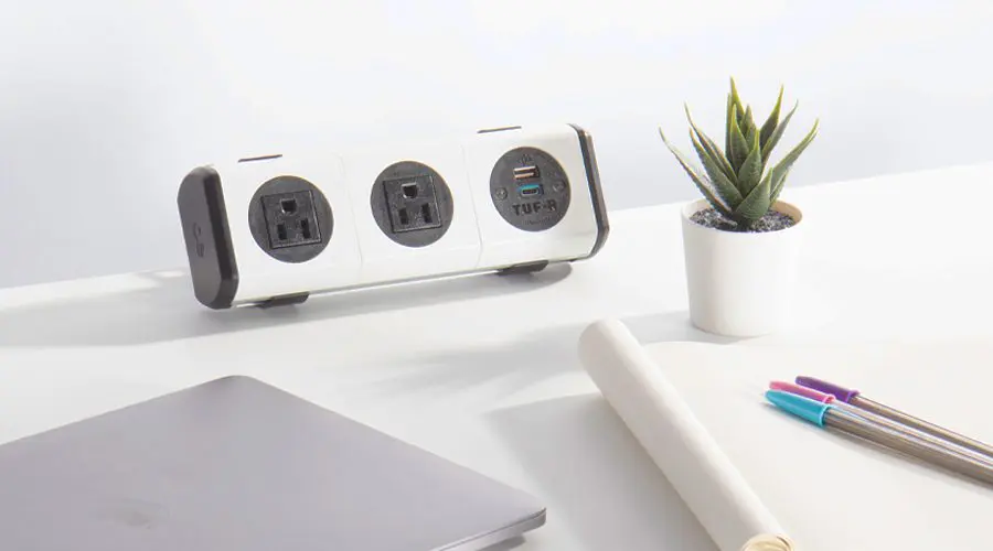 USB-PANDA-nema-socket-clamp-on-desk-power-strip-custom