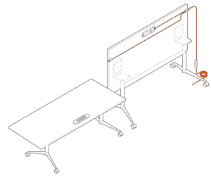 power outlets for training tables - OE Inc.