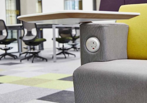 OE Pixel in Soft-Seating at University of Birmingham, UK
