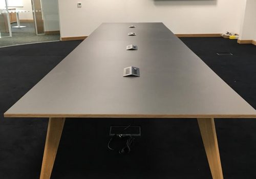 Green Furniture Custom Conference Table (Peak)