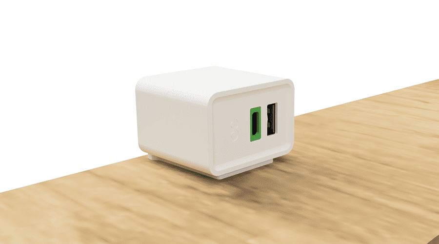 Piccolo-DC-White-ondesk